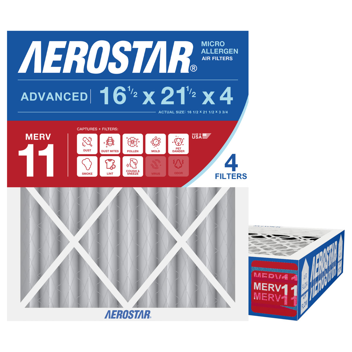 16Hx21Hx4_MERV11_4pk