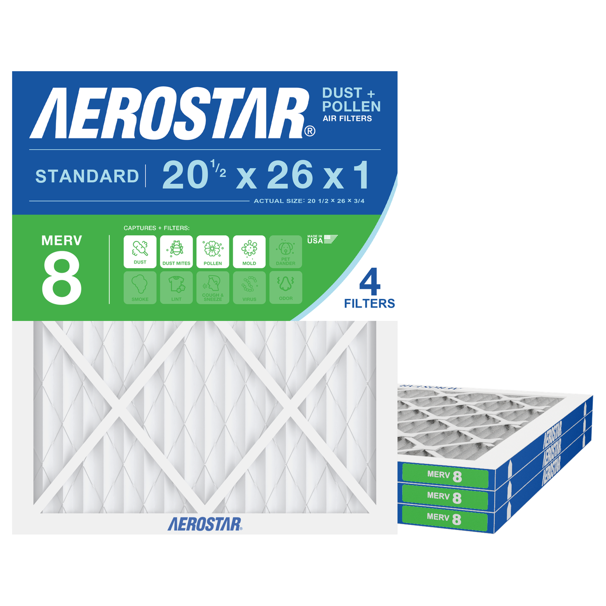 20Hx26x1_MERV8_4pk