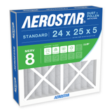 Aerostar 24x25x5 MERV 8 Air Filter